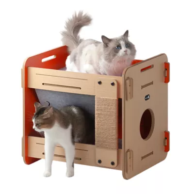 Product New Age Pet® Purr & Play Bunk Bed with Scratcher