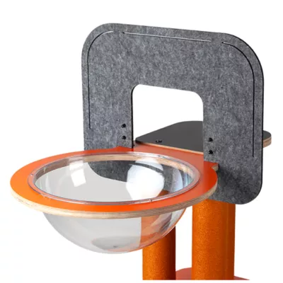 Product New Age Pet® Purr Play Multi_Level Cat Tree with Basketball Hoop & Scratcher