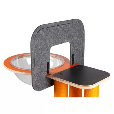 Product New Age Pet® Purr Play Multi_Level Cat Tree with Basketball Hoop & Scratcher