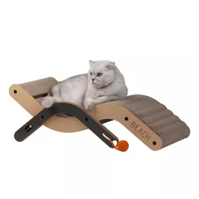 New Age Pet® Purr & Play Kitty Lounge Scratcher - Image 1