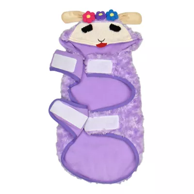 Lamb Chop Purple Hoodie Costume - Image 2