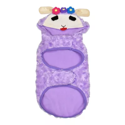 Lamb Chop Purple Hoodie Costume - Image 3