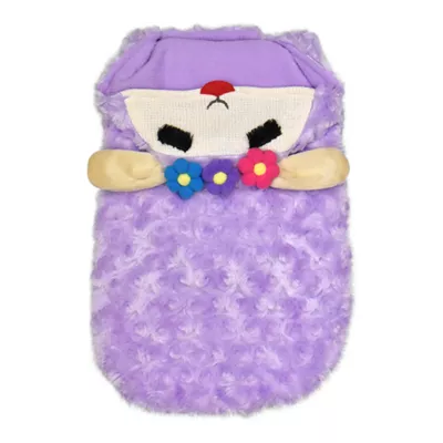Lamb Chop Purple Hoodie Costume - Image 4