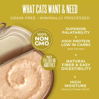 Tiki Cat Veterinary Solutions pH-Balance Wet Cat Food - Chicken in Chicken Broth, Mousse - Image 4
