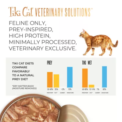 Tiki Cat Veterinary Solutions LO-Calorie Wet Cat Food - Tuna & Pollock in Tuna Broth, Flaked - Image 7