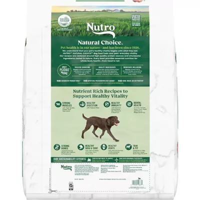 Product Nutro Natural Choice Large Breed Adult Dry Dog Food - Lamb & Brown Rice Flavour