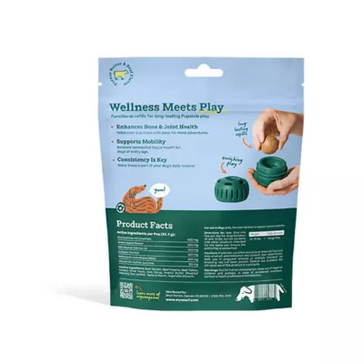 WOOF Dog Hip & Joint Health Pupsicle Pops Refill - Sizes Small, Large and XL - 10, 7 or 5 Count - Image 2