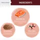 Product Chew + Heal Savory Lamb Flavored Omega Skin + Coat Supplement for Dogs