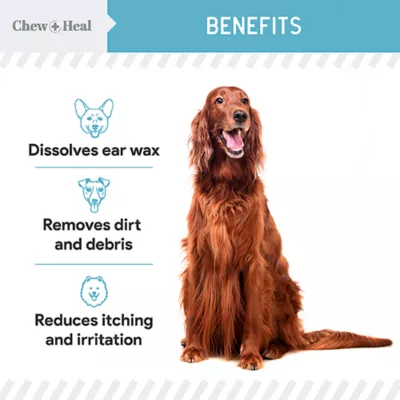 Product Chew + Heal Ear Cleaner for Dogs