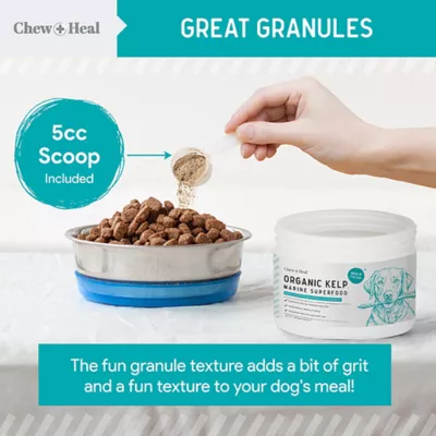 Product Chew + Heal Organic Marine Superfood Icleandic Kelp Powder for Dogs