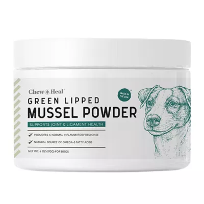Product Chew + Heal Single Ingredient Green Lipped Mussel Powder for Dogs