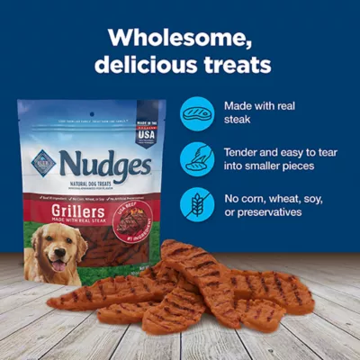 Product Blue Buffalo® Nudges Grillers All Life Stages Dog Treats - Steak