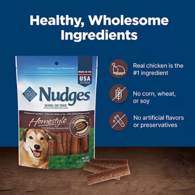 Blue Buffalo® Nudges Homestyle All Life Stages Dog Treats - Chicken & Pork Sausage - Image 7