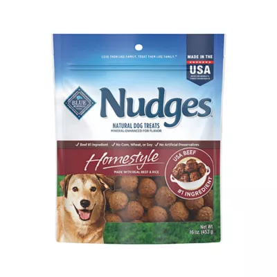 Product Blue Buffalo® Nudges Homestyle All Life Stages Dog Treats - Beef & Rice 16 oz