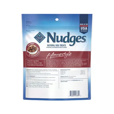 Product Blue Buffalo® Nudges Homestyle All Life Stages Dog Treats - Beef & Rice 16 oz