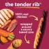 Hartz Oinkies Tender Ribs Rawhide-Free All Life Stages Dog Chew - Chicken & Duck 22 ct 9 oz image thumbnail 3