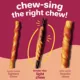 Product Hartz Oinkies Tender Ribs Rawhide-Free All Life Stages Dog Chew - Chicken & Duck 22 ct 9 oz
