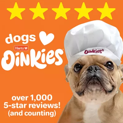 Product Hartz Oinkies Tender Twists Rawhide-Free All Life Stages Dog Chews - Chicken