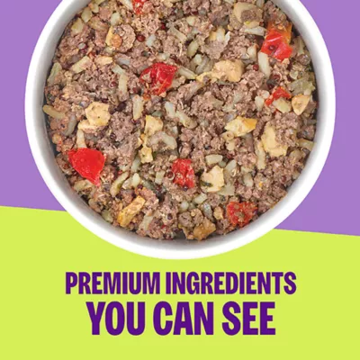 Product Wellness Protein Bowls Slow Cooked Adult Wet Dog Food - Beef, Red Pepper, Egg