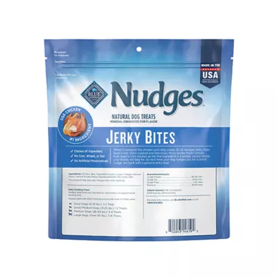 Product Blue Buffalo® Nudges Jerky Bites All Life Stages Dog Treats - Chicken 16 OZ