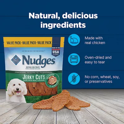 Blue Buffalo® Nudges Jerky All Life Stages Dog Treats - Chicken - Image 7