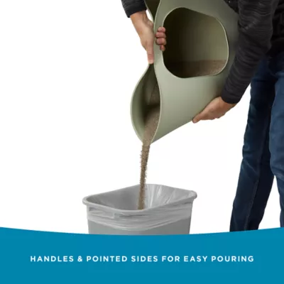 ExquisiCat® Flexible Litter Box, Sage - Image 3