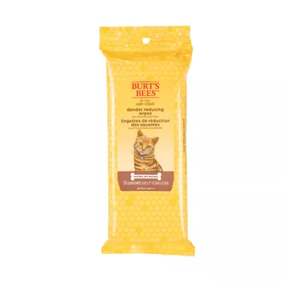 Burt's Bees Cat Grooming Wipes - Image 1