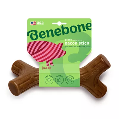Benebone® Bacon Stick Chew Toy - Image 1