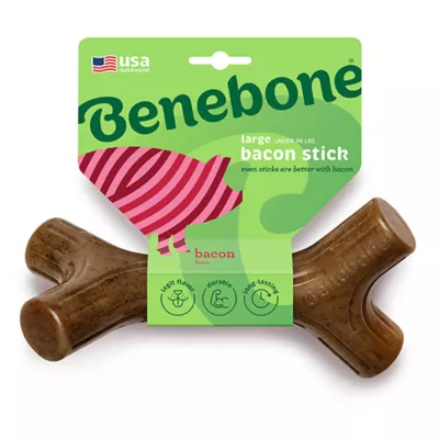 Benebone® Bacon Stick Chew Toy - Image 1