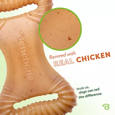 Benebone® Dental Chew Toy Large Size- Bacon, Chicken or Peanut Flavors - Image 5