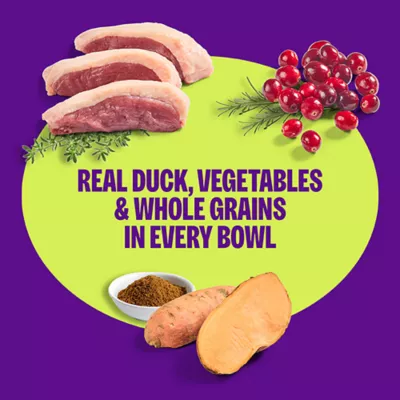 Product Wellness Protein Bowls Slow Cooked Adult Wet Dog Food - Duck, Sweet Potato, Cranberries
