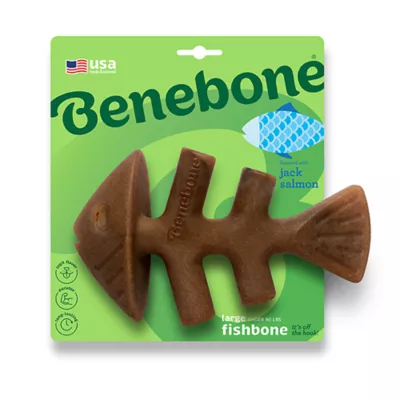 Benebone® Fishbone Chew Toy - Image 1