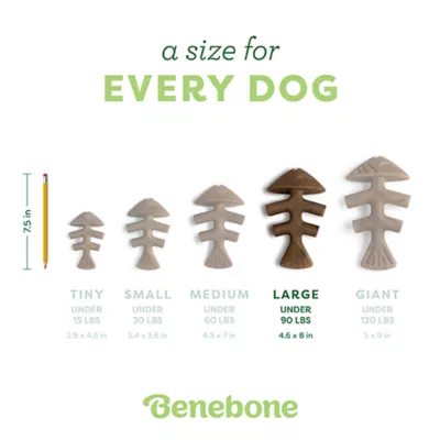 Benebone® Fishbone Chew Toy - Image 4