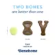 Product Benebone® Puppy 2 Pack Chew Toys Bacon Flavor