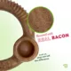 Product Benebone® Ring Shape Dog Chew Toy Bacon Flavor