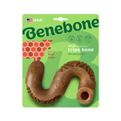 Product Benebone® Beef Tripe Large Dog Chew Toy