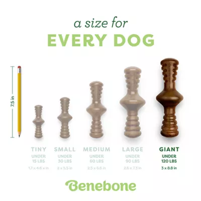 Benebone® Zaggler Bacon Flavor Chew Dog Toy - Image 4