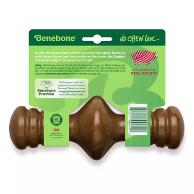 Benebone® Zaggler Bacon Flavor Chew Dog Toy - Image 2