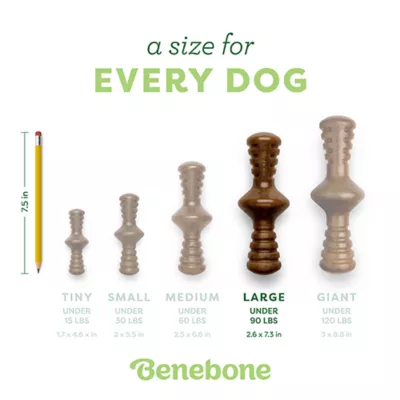 Benebone® Zaggler Bacon Flavor Chew Dog Toy - Image 4