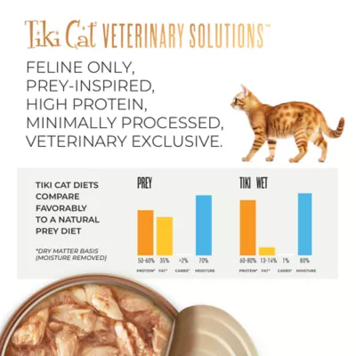 Tiki Cat Veterinary Solutions pH-Balance Wet Cat Food - Tuna & Salmon in Tuna Broth, Flaked - Image 7