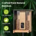 Birdfy Bamboo Smart Bird Feeder with Solar Panel image thumbnail 5