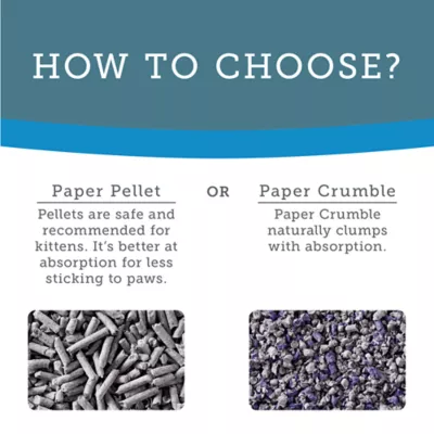 ExquisiCat Naturals Multi-Cat Probiotic Paper Pellet Cat Litter - Unscented, Natural - Image 5