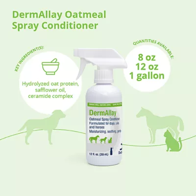 Dechra, DermAllay Oatmeal Spray Conditioner for Dogs, Cats & Horses - Image 2