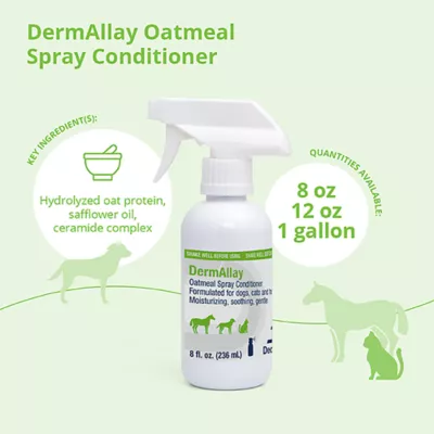 Product Dechra, DermAllay Oatmeal Spray Conditioner for Dogs, Cats & Horses