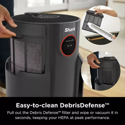 Product Shark HP152C NeverChange Air Purifier, HEPA Filtration and Odour Neutralization