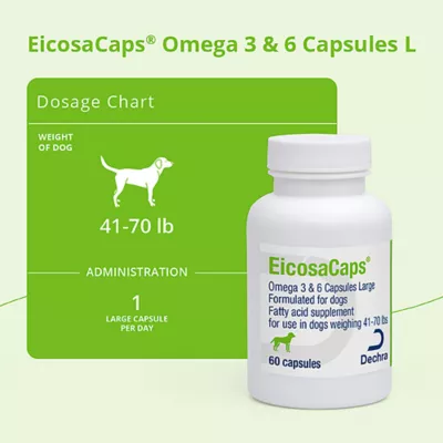 Product Dechra EicosaCaps Omega 3 & 6 Capsules