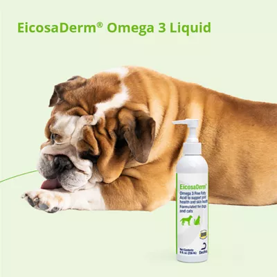 Product Dechra EicosaDerm Omega 3 for Dogs & Cats, 32 Fl Oz