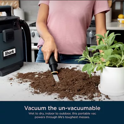 Product Shark VS101C MessMaster Wet/Dry Vacuum, Powerful Self-Cleaning Suction for Fish Tanks & Wet Debris