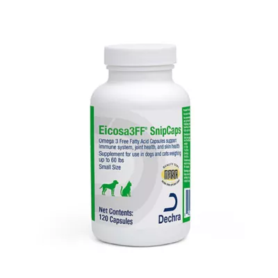 Dechra, Eicosa3FF SnipCaps for Dogs, Skin Health Support - Image 1