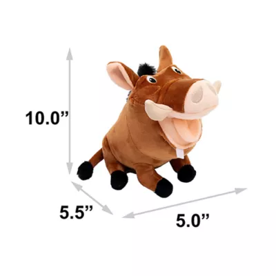 Product Buckle-Down Lion King Pumba Plush Dog Toy
